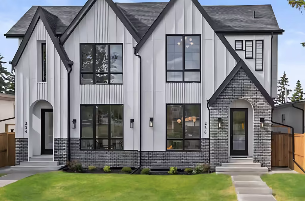 Tuxedo BnB exterior, five bedroom house in Tuxedo Park Calgary